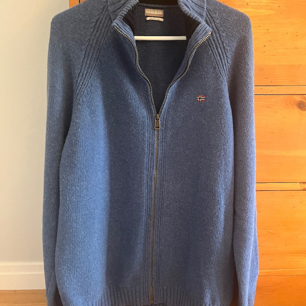 Zip up cardigan